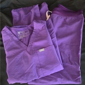Figs Deep Purple Medical Scrubs